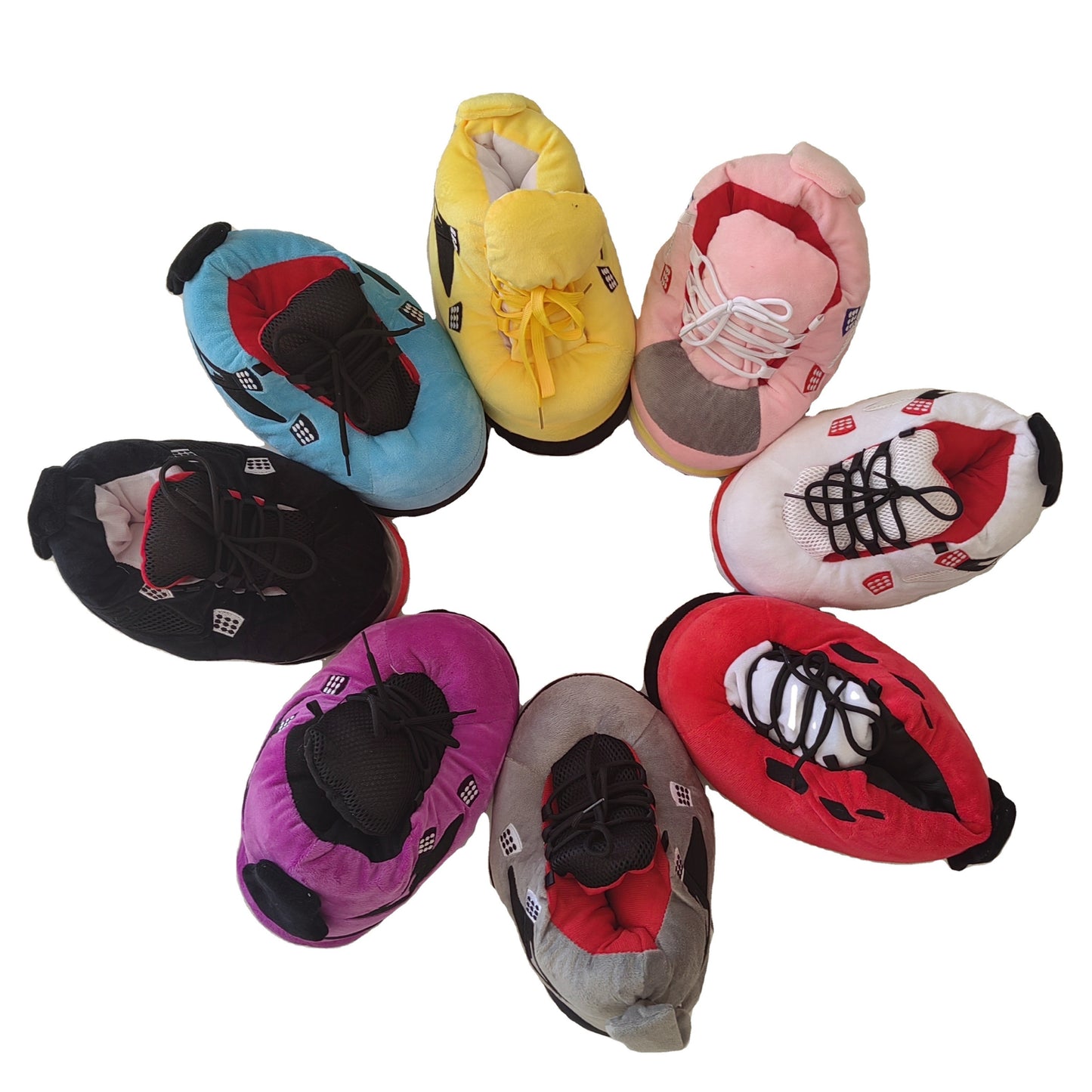 Grappige Pantoffels In De Vorm Van Basketbalschoenen Voor Heren, Comfortabele Antislip Casual Warme Slippers Voor Heren Voor Binnenactiviteiten