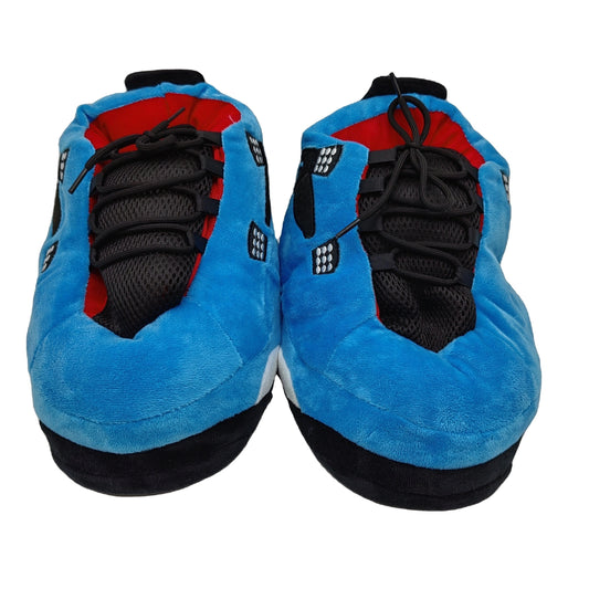Grappige Pantoffels In De Vorm Van Basketbalschoenen Voor Heren, Comfortabele Antislip Casual Warme Slippers Voor Heren Voor Binnenactiviteiten